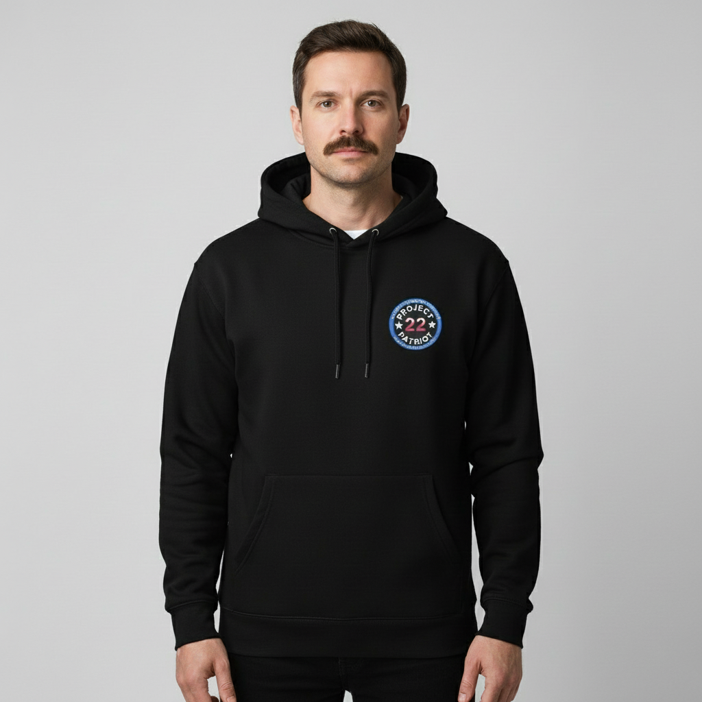 Back the blue stop the stigma hoodie